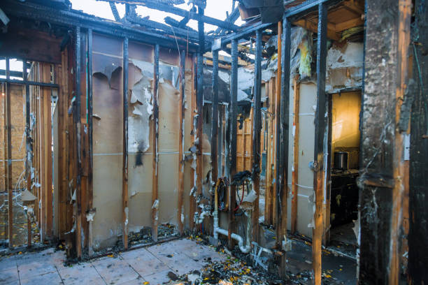 Professional Fire Damage Assessment technician working in Germantown, OH